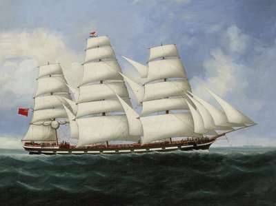 التاجر كامل التزوير "بحيرة لونج" في عرض البحر تحت الإبحار الكامل بواسطة لاي فونغ